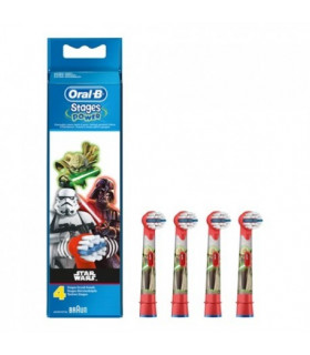 CEPILLO DENTAL ELECTRICO INFANTIL RECAMBIOS ORAL-B KIDS SPIDER-MAN 4 RECAMBIOS