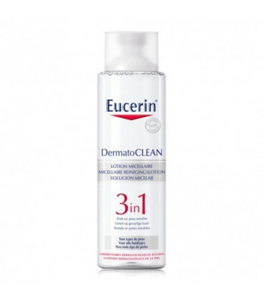 EUCERIN DERMATOCLEAN LOCION MICELAR 3 EN 1 400ML
