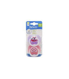 CHUPETE SILICONA DR BROWN´S PREVENT CLASSIC ANIM NIÑA 0-6 M T-1