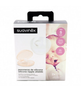 PEZONERA SUAVINEX SILICONA TALLA S 2 U