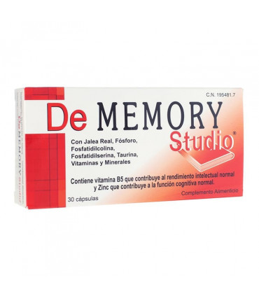 DEMEMORY STUDIO 30 CAPSULAS