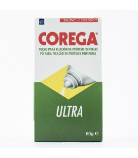 COREGA ULTRA ADHESIVO PROTESIS DENTAL 1 ENVASE 50 G POLVO