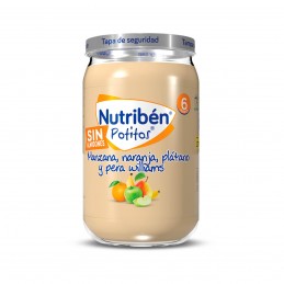 NUTRIBEN POTITOS MANZANA, NARANJA, PLATANO Y PERA WILLIANS 235 G
