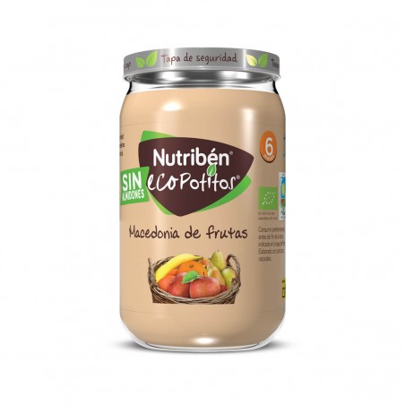 NUTRIBEN ECOPOTITOS MACEDONIA DE FRUTAS NF 1 ENVASE 235 G