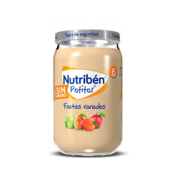 NUTRIBEN POTITOS FRUTAS VARIADAS 1 ENVASE 235 G