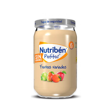 NUTRIBEN POTITOS FRUTAS VARIADAS 1 ENVASE 235 G