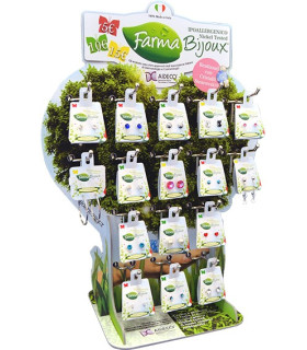 PENDIENTES AMARILLOS  FARMABIJOUX