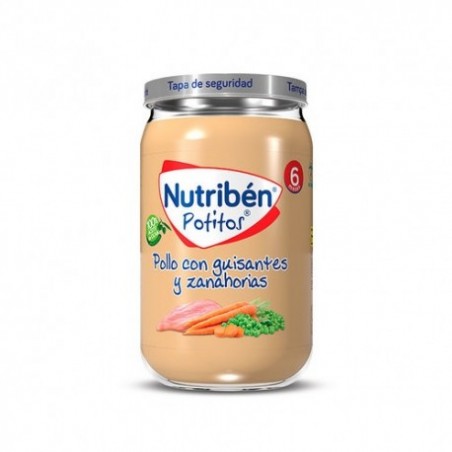 NUTRIBEN VERDURITAS CON POLLO POTITO 235 G