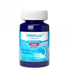 EPAPLUS SLEEPCARE MELATONINA FAMILY GUMMIES 50 GOMINOLAS SABOR FRAMBUESA