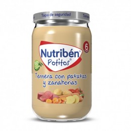 NUTRIBEN TOMATES, PATATAS Y TERNERA POTITO 235 G