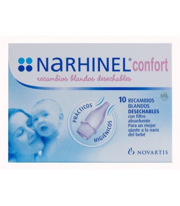 NARHINEL CONFORT ASPIRADOR RECAMBIO 10 BLANDO DESECHABLE