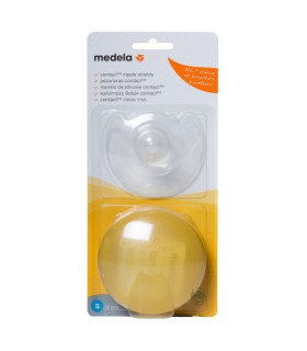 PEZONERA CONTACT SILICONA T- S 16 MM 2 U