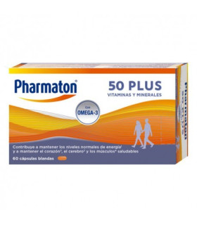 PHARMATON 50 PLUS 60 CAPSULAS