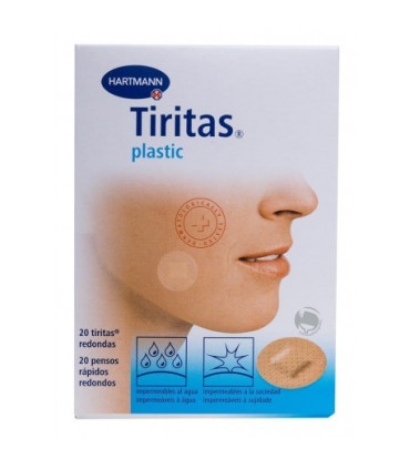 TIRITAS PLASTIC APOSITO ADHESIVO REDONDAS 22 MM