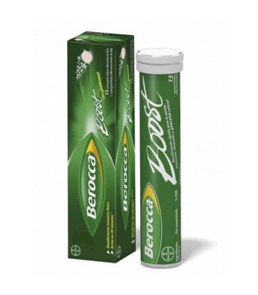 BEROCCA BOOST 15 COMPRIMIDOS EFERVESCENTES