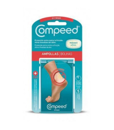 COMPEED AMPOLLAS HIDROCOLOIDE EXTREME 5 U