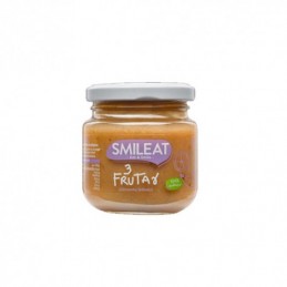 SMILEAT 1 TARRITO 130 G SABOR PERA CIRUELA Y PLATANO