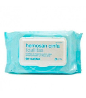 HEMOSAN CINFA 60 TOALLITAS