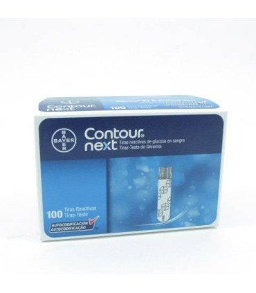 TIRAS REACTIVAS GLUCEMIA CONTOUR NEXT 100 U