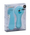 CEPILLO Y PEINE INFANTIL SOFT SUAVINEX VERDE DECORADO