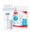 BOLSAS DE LECHE MATERNA NUK 25 UNIDADES