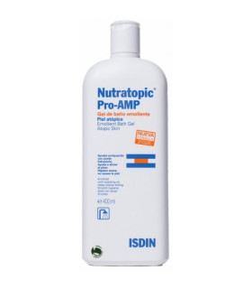 ISDIN NUTRATOPIC PRO-AMP GEL DE BAÑO EMOLIENTE 1 FRASCO 400 ML