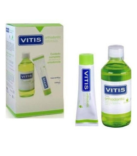 VITIS ORTHODONTIC PASTA DENTIFRICA Y COLUTORIO PACK