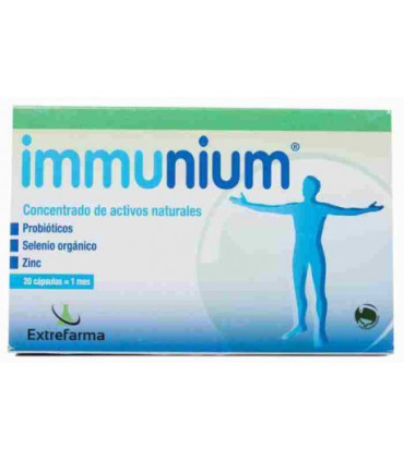IMMUNIUM 20 CAPSULAS