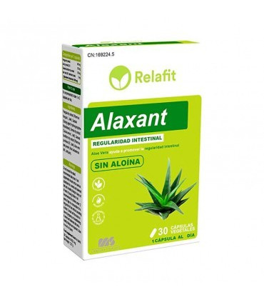 RELAFIT MS ALOE VERA  ALAXAN 30 CAPSULAS