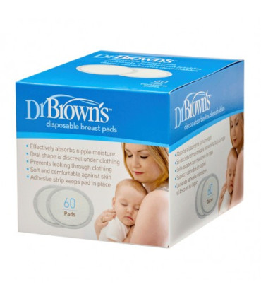 DISCOS ABSORBENTES LACTANCIA DR BROWN,S DESECHAB