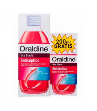 ORALDINE ANTISEPTICO PACK 400 ML +200 ML