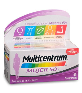 MULTICENTRUM MUJER 50+ 90 COMPRIMIDOS