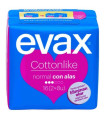 COMPRESAS  EVAX COTTONLIKE NORMAL CON ALAS