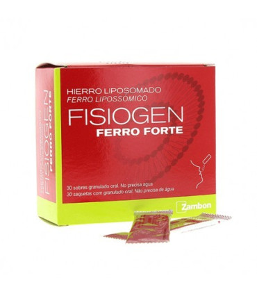 FISIOGEN FERRO FORTE SOBRES  30 SOBRES