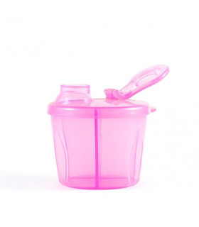 DISPENSADOR DE LECHE EN POLVO DR BROWN ROSA