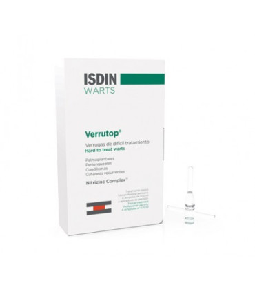ISDIN VERRUTOP WARTS 0.10 ML 4 AMPOLLAS Y APLICADORES