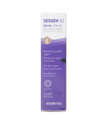 SESDERMA SESGEN 32 FACIAL CREMA CONTORNO DE OJOS 1 ENVASE 15 ML