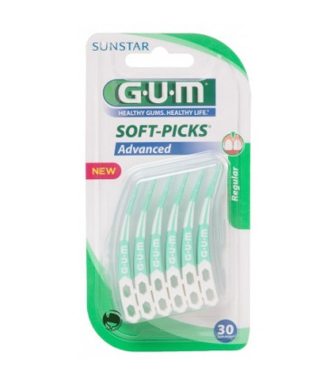 GUM SOFT-PICKS PRO M 30 UNIDADES