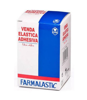 VENDA ELASTICA ADHESIVA FARMALASTIC 4.5 X 7.5