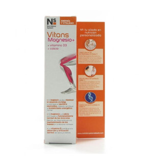 NS VITANS MAGNESIO+ 15 COMPRIMIDOS EFERVESCENTES