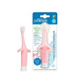 CEPILLO DIENTES BEBE Y NIÑO PEQUEÑO DR BROWN´S ROSA