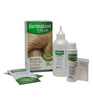 FARMATINT 1 ENVASE 135 ML TONO 8N RUBIO CLARO
