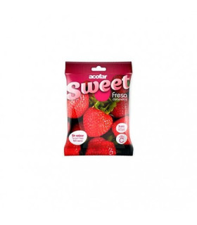 ACOFARSWEET CARAMELOS S/ AZUCAR 1 BOLSA 60 G SABOR FRESA