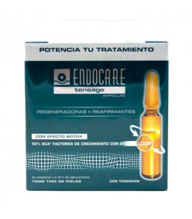 ENDOCARE TENSAGE AMPOLLAS 20 AMP 2 ML