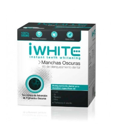 IWHITE KIT DE BLANQUEAMIENTO MANCHAS OSCURAS 10 MOLDES PRECARGADOS
