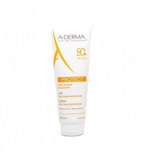 A-DERMA PROTECT LECHE SPF50+ MUY ALTA PROTECCION 1 ENVASE 250 ML