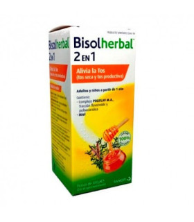 BISOLHERBAL 2 EN 1 JARABE 180 G