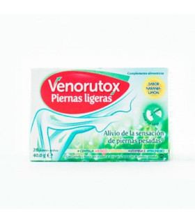VENORUTOX PIERNAS LIGERAS 20 SOBRES
