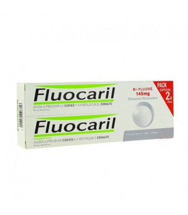 FLUOCARIL BIFLUORE 145 MG BLANQUEANTE 2 X 75 ML