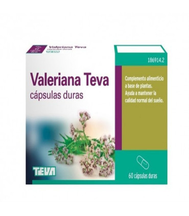 VALERIANA TEVA 60 CAPSULAS DURAS